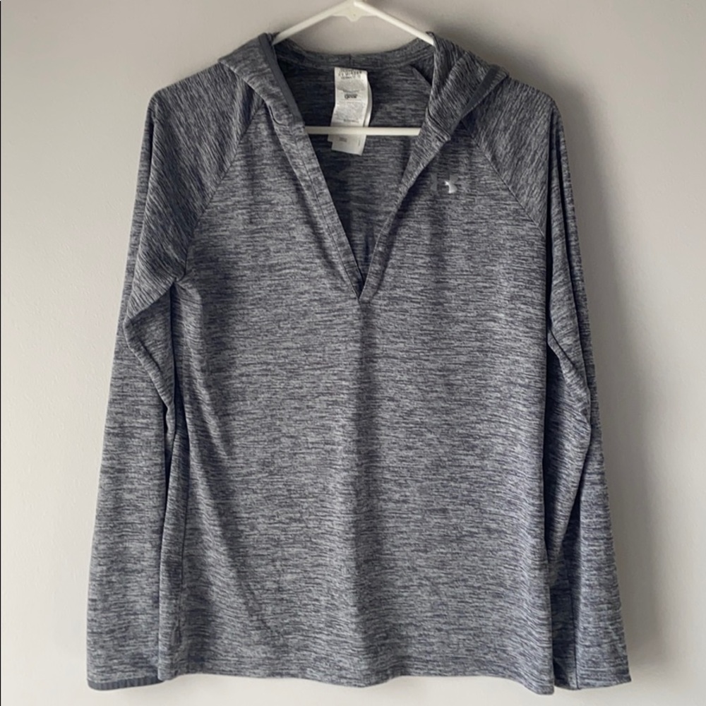 Under Armour Lightweight gray hoodie
